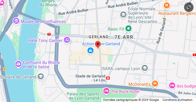 Carte de l'adresse